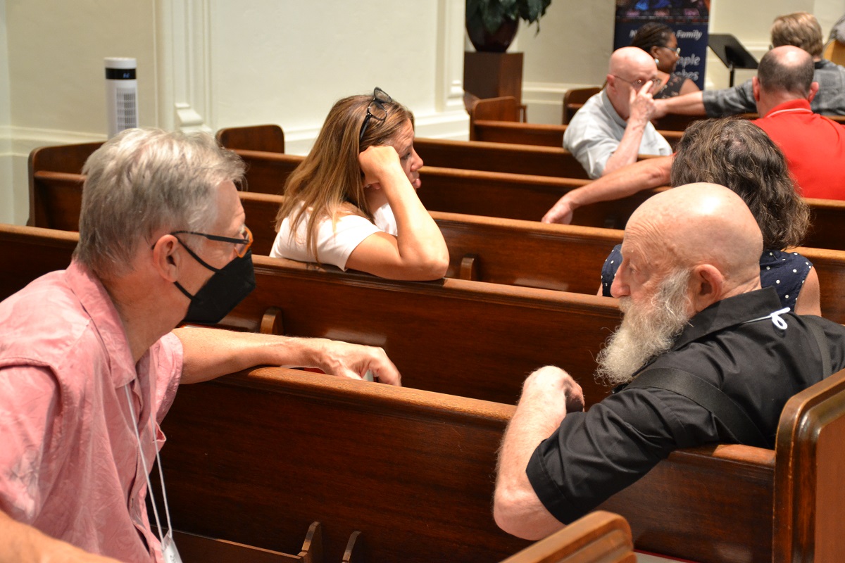 #SFNODistrict Mission Assembly's Monday afternoon was spent on feedback, prayerful reflection and sharing in preparation for the week's thematic group work.