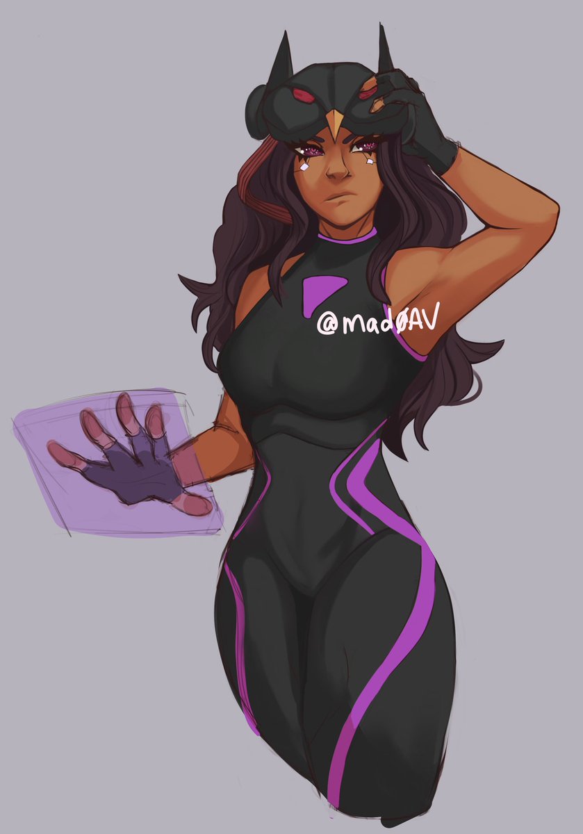 mad0av's tweet photo. Hi #PortfolioDay ! 

I'm Ana, a character and commission artist who likes the color red and fantasy ttrpgs <3

https://t.co/OajaxA75Zb https://t.co/rs1kNwvGzt