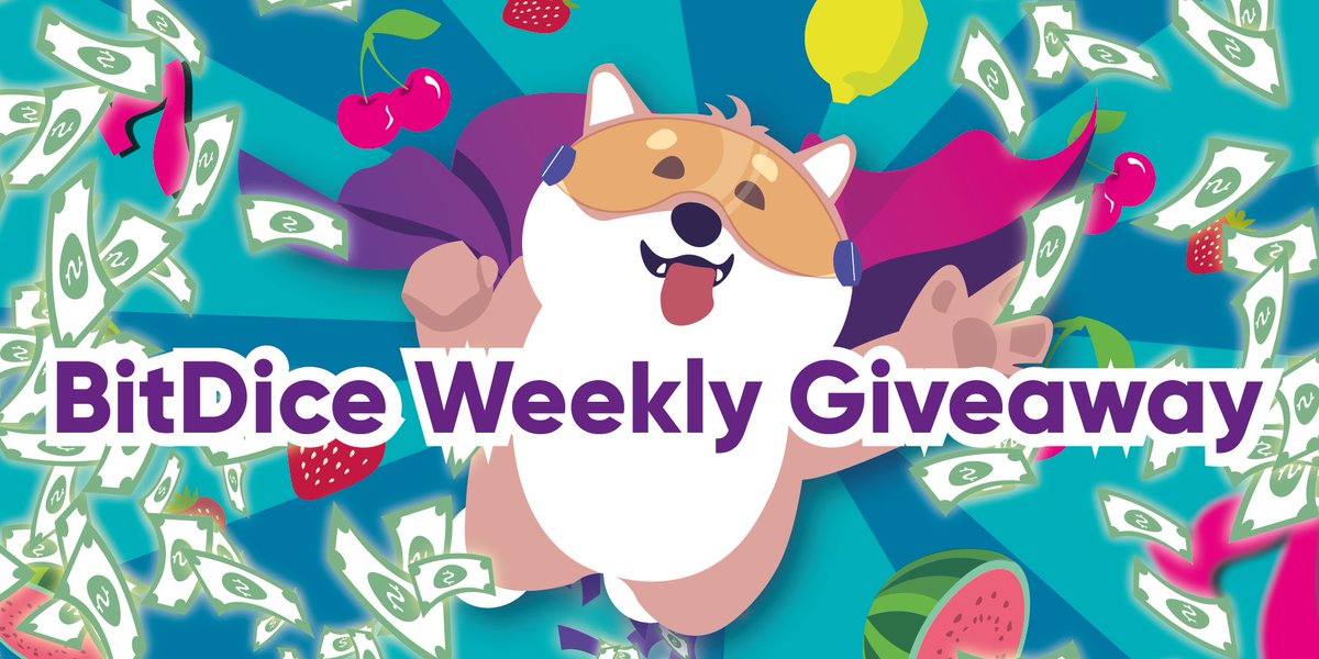 BitDice's tweet photo. 💎 BITDICE $100 GIVEAWAY! 💎

5 Winners - $20 EACH 

- FOLLOW US❗️
- ❤️ &amp; REPOST 
- Tag 2 Players from different casinos 
- Comment your BitDice Username 🐶

Winners are announced in 7 days 👏

If I can not find your comment with 2 people tagged - winnings will not be paid out❗️ https://t.co/YdERMhpbIH