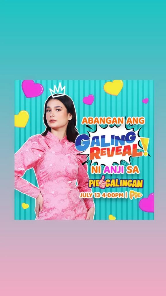 anjisalvacion's tweet photo. ANJIto na ako para ipakita sa inyo ang aking GALING REVEAL sa PIE! Kaya tutok na sa PIEGALINGAN bukas July 13, 2022 4:00pm at mag-register na sa https://t.co/tBf5wprbZD para makabonding rin kita! 
#GalingRevealSaPie https://t.co/4EtaYwokHD