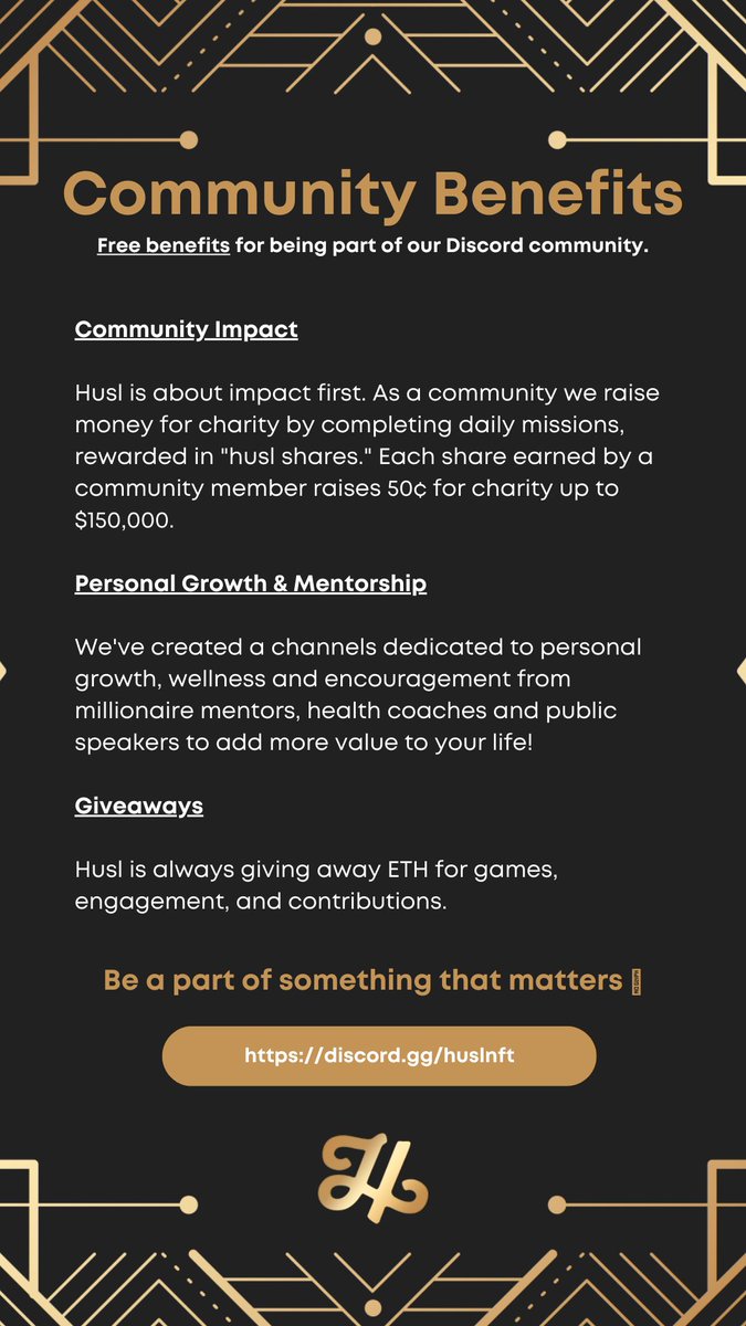TheCryptoSquire's tweet photo. 👉 Join @huslnfts  for exclusive benefits 👈
 
🎉 A $500,000 business giveaway
🔥 Free business mentorship 
💰 Earn shares for completing missions
💌 Community impact projects
 
Here’s how to join: https://t.co/2ZI4AWcHJP 
 
🔥Best of luck!!🔥 https://t.co/mN8k1eBCJH
