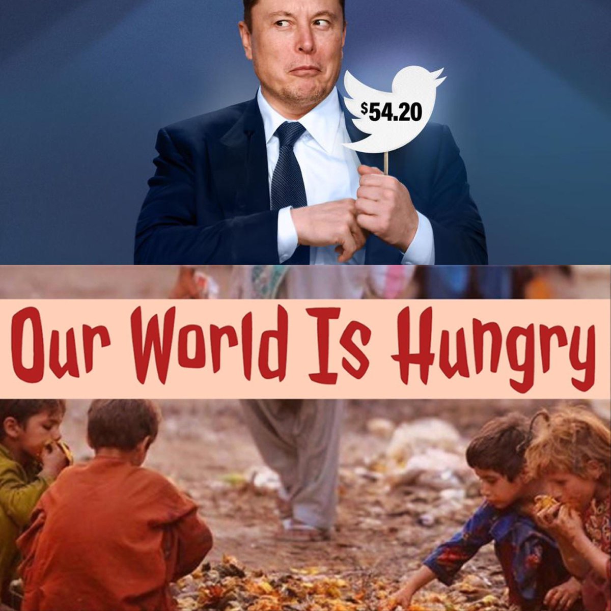 ANOVNI1's tweet image. Musk spent $ 44 billion on #Twitter.
The world population is 8 billion.
He could have given each person $ 5 billion and still have money left over.
I feel like a $ 5 billion check would change lives for most people..

#fcksystem #Anonymous #AnonymousItalia