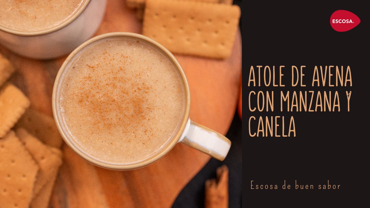 escosamx's tweet photo. Aquí te enseñamos como preparar un atole de avena con manzana y canela, es una bebida dulce que le encantará a chicos y grandes, es perfecta para quienes tienen antojo de algo dulce en días fríos. 🫶🏻
https://t.co/6CBTMMO2JS https://t.co/TGtMzuQ4oj