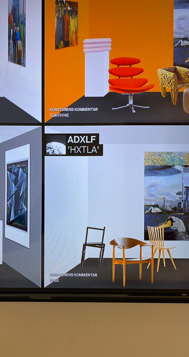 CryptoKitKat's tweet image. Someone's submitted their exception as ADXLF HXTLA at a Danish Museum