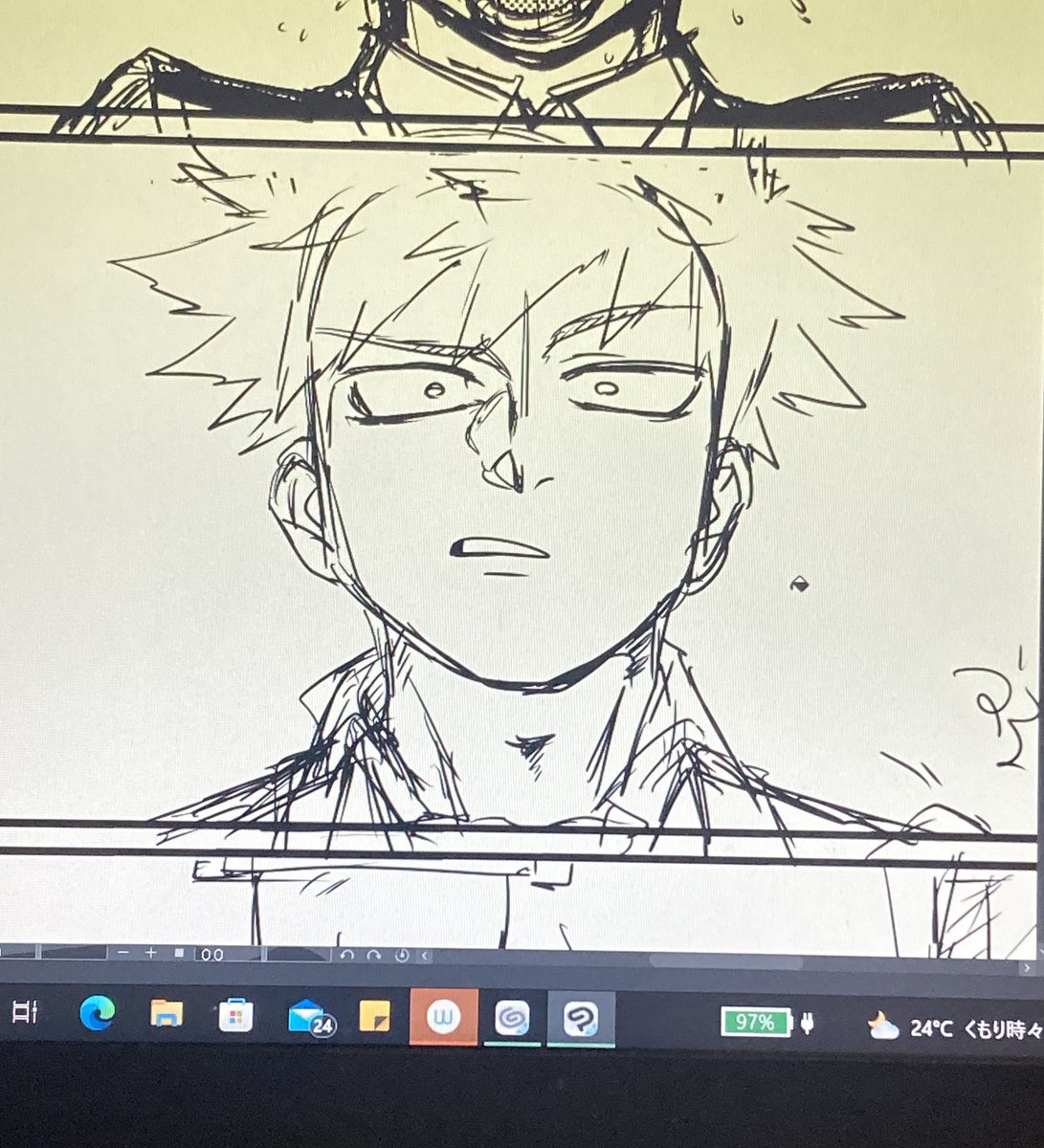 ひさびさに描いたらなんか顔が大人びてしまった 