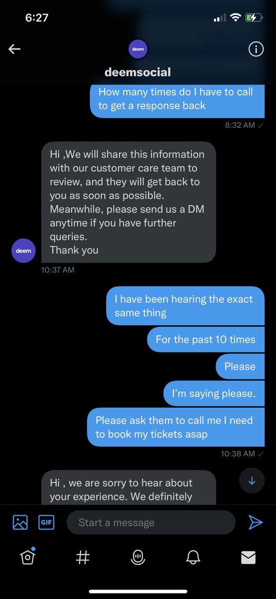 DanielDsilva95's tweet photo. @deemsocial this is what horrible customer service looks like. https://t.co/AptsCFHy3v