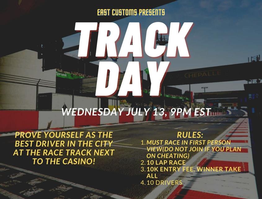 TRACK DAY EVENT AT MCTV RP