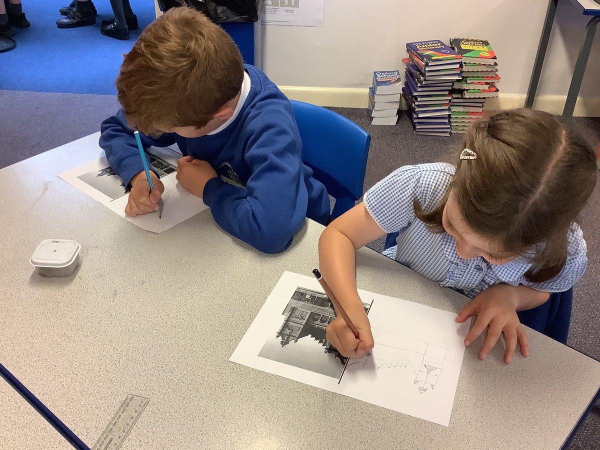 y3Torrisholme's tweet photo. Continuing with their sketching skills, the children in year 3 @TorrisholmeCPS used symmetry to complete @MorecambeWG design. I’m sure you’ll agree they are quite the artists! https://t.co/VWm6TxeUl6