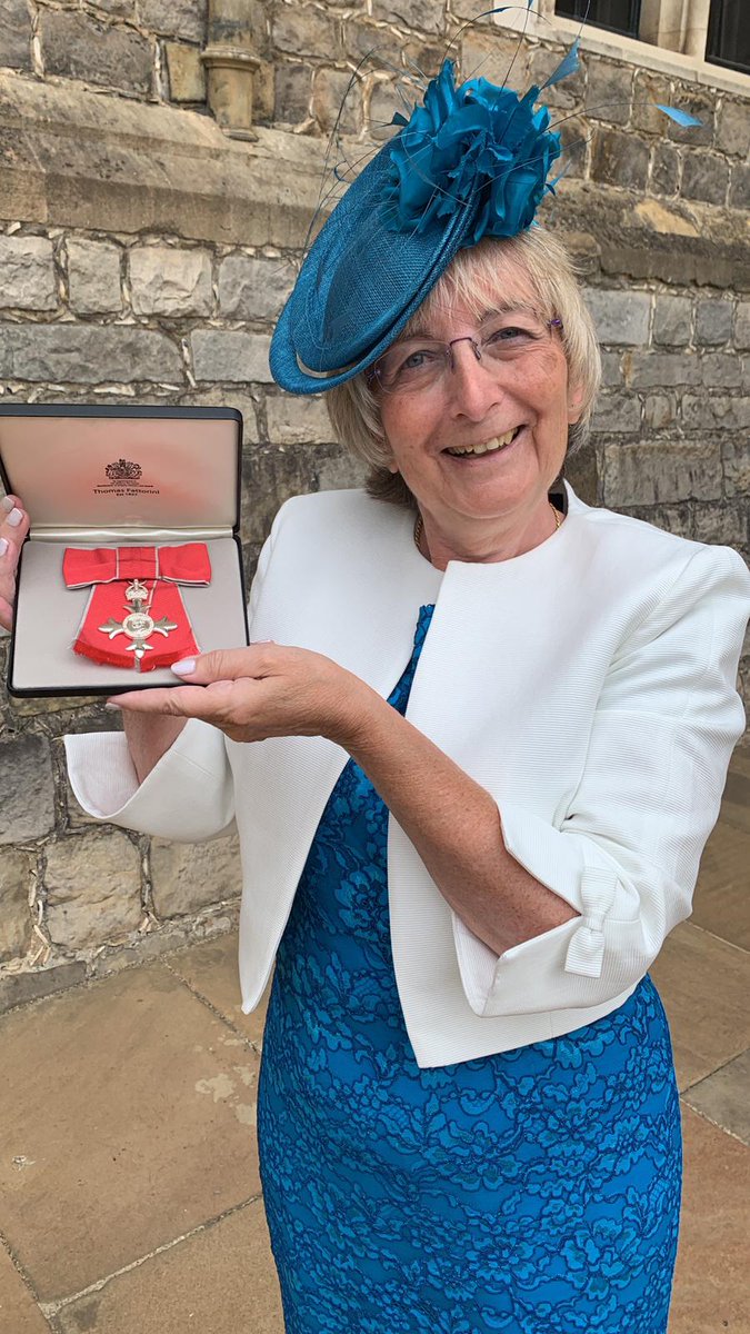 Huge Congratulations to our wonderful Director of Education, Joy Tubbs on receiving her MBE earlier today! We are truly blessed to be led by such an amazing person! #Congratulations #MBE #Blessed  #SalisburyDioSchools #LeadershipMatters