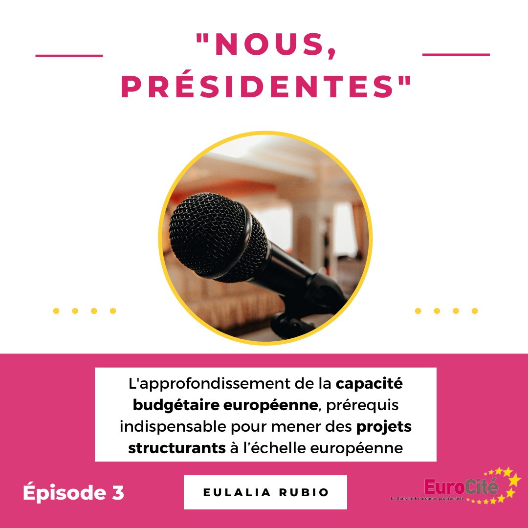 📣 EuroCité vous présente le troisième épisode du projet intitulé « Nous, Présidentes » !

🇪🇺 Dans le cadre de la PFUE, ce projet vise à donner la parole (sous forme de contributions écrites) à des femmes expertes.

👉Retrouvez l'article ici : eurocite.eu/publications/n…