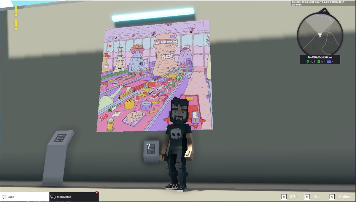 DenisCosta1514's tweet photo. @TheSandboxGame @MOCDA_ I just participated in the #TheSandbox weekly contest for a chance to win 200 mSAND! Here is my favorite piece from the ‘Impossible Worlds’ exhibition, check out my screenshot below!
👇 https://t.co/T6SSLgSdQD