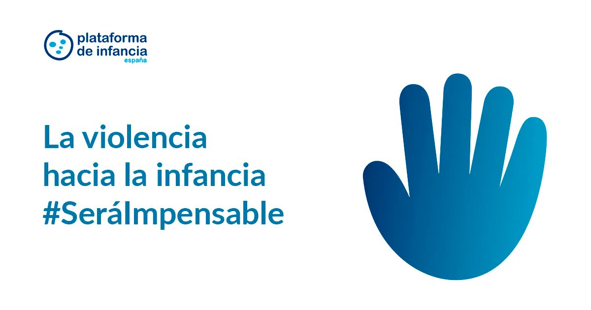 La Plataforma de Infancia, una red de 75 organizaciones de infancia, lanza la campaña #SeráImpensable con el objetivo de sensibilizar a la sociedad sobre la necesidad y el deber de acabar con la violencia hacia la infancia y la adolescencia.
Info aquí: buff.ly/3nWfVkw