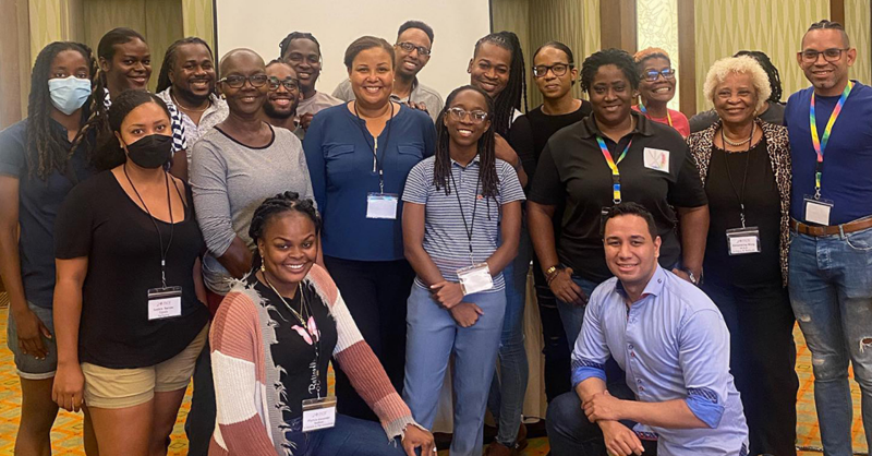 UNAIDS's tweet photo. Last week Antigua and Barbuda’s High Court struck down laws criminalizing sexual acts between consenting, adult, same sex partners. 

Find out about the communities who brought the case to court 👇🏾