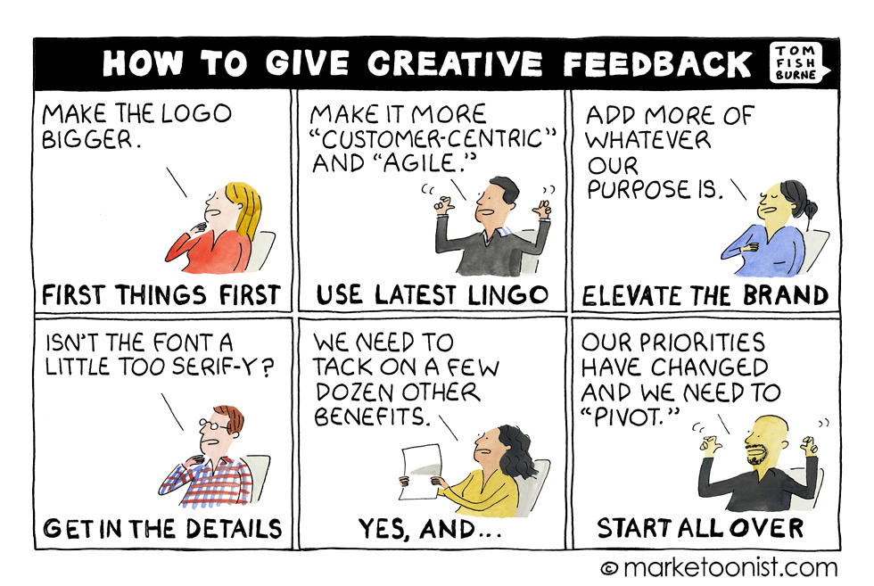MarketingWeekEd's tweet photo. Sound familiar? 

The @marketoonist providing this weeks dose of laughter: 

https://t.co/UFGAjFsT3R https://t.co/wgcvf7Eweh