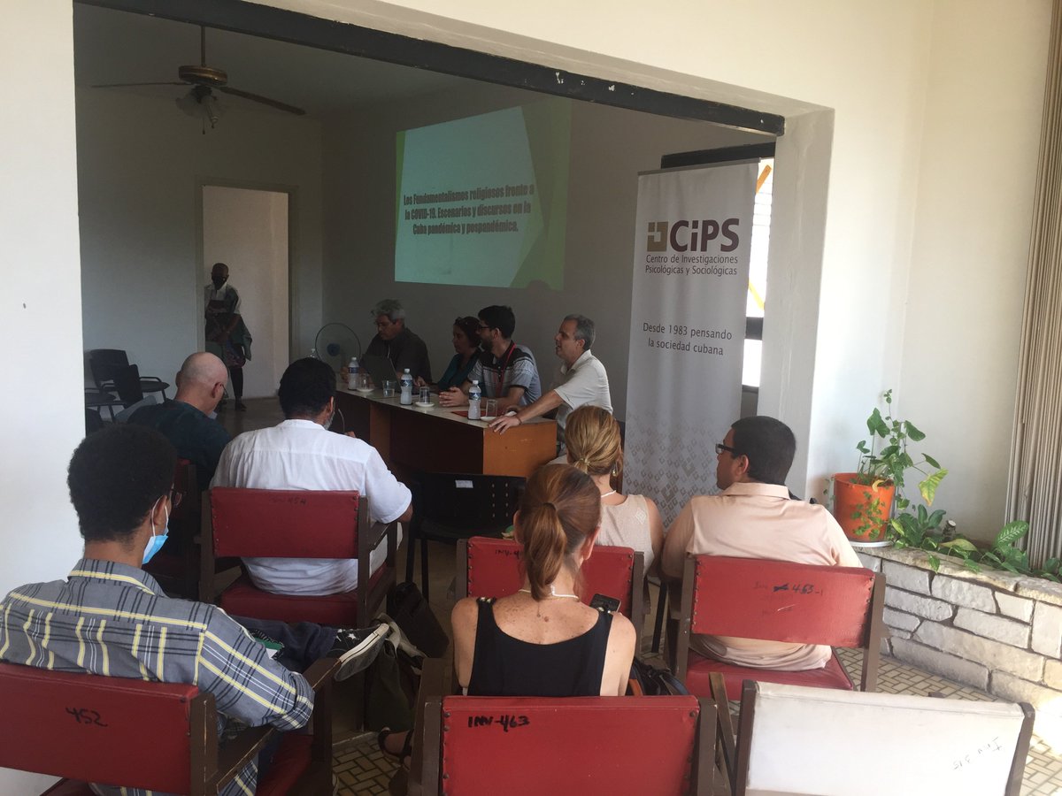 celass_mtss's tweet photo. El #CELASS sirve de sede para el #Panel "Los fundamentalismos Religiosos frente a la Covid-19. Escenarios y discursos en la Cuba pandémica y pospandémica". #XEncuentro #CIPS2022 #DESR #LibertadYReligion #Religion 
@Cuba_CIPS
 
@MTSS_CUBA https://t.co/QX1h06ddNI