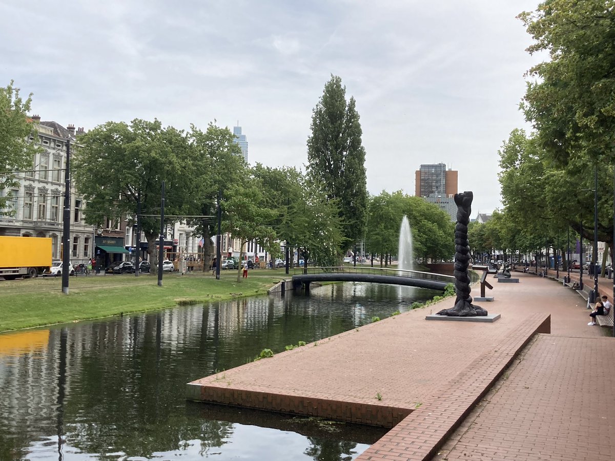 arnoudmolenaar's tweet image. Today we @RWeerwoord and @ResilientRdam where on tour with @emcbride74 from @TheEconomist sharing and showing the @rotterdam approach on #climateresilience