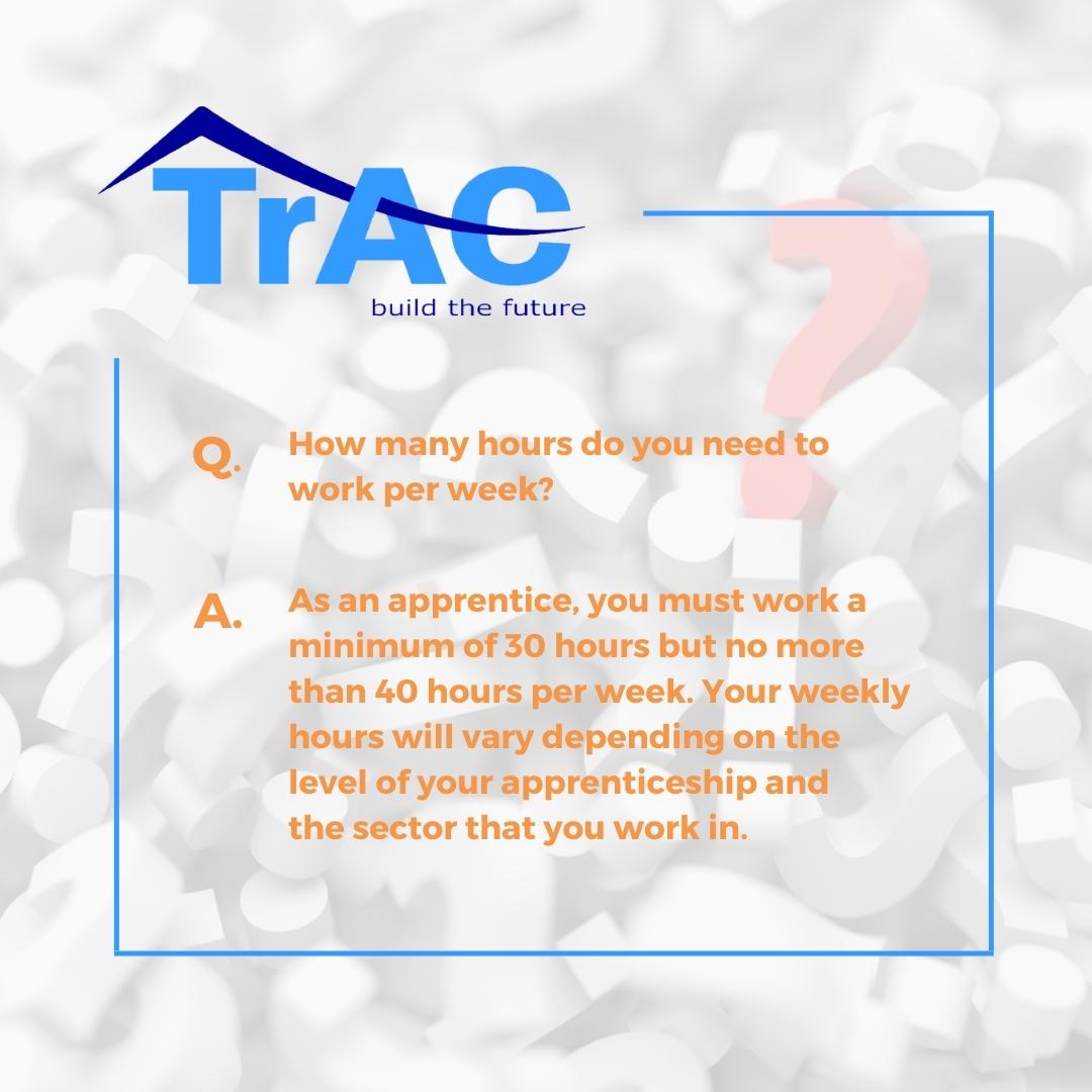 ❔ Here are the answers to some frequently asked questions about apprenticeships! If you have any additional queries or questions regarding apprenticeships, our team is here to help.

📞 01603 737739
📧 info@tracweb.co.uk

#Apprenticeships #FAQ #BuildTheFuture #FJAA #Construction