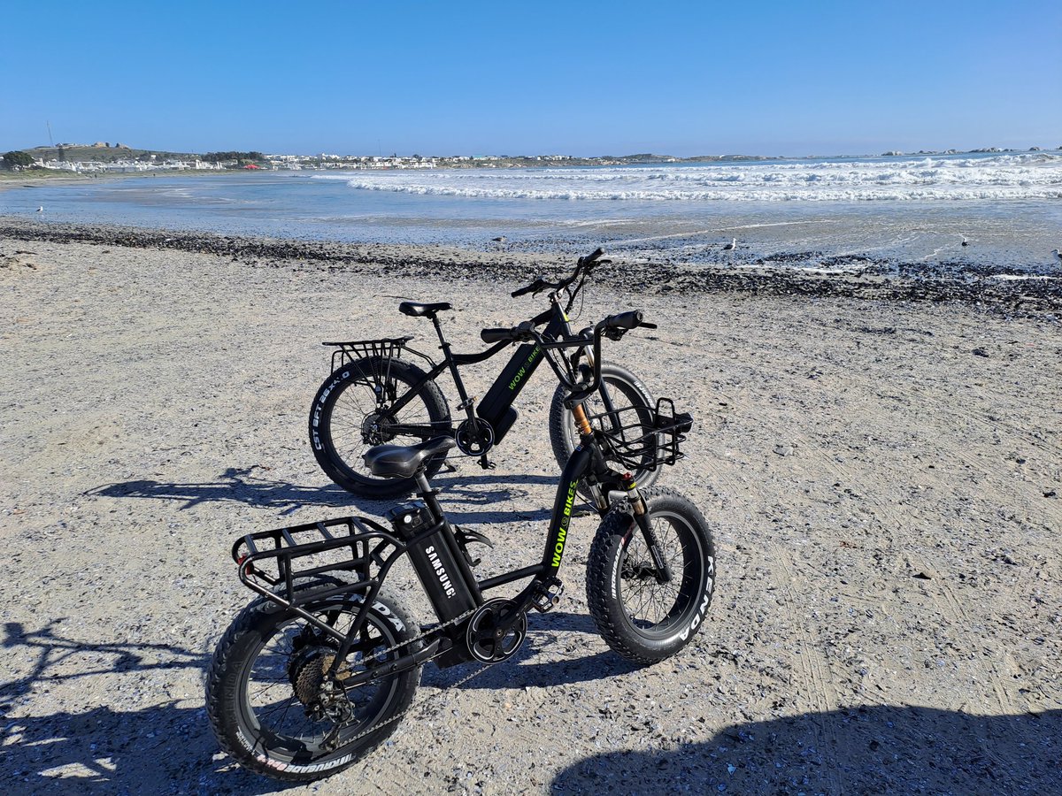 Combed the shores like Harry The Strandloper and guzzled oysters today, but with  <a href="/kleine_zalze/">Kleine Zalze</a> and an ebike. No small difference, I tell you. And clearly the better (best?) way to explore #Paternoster. Get thee to <a href="/wowebikes/">WOW E-BIKES</a> forthwith!