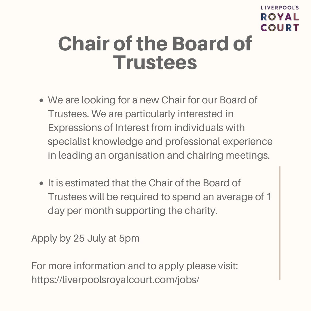 RoyalCourtLiv's tweet photo. We are HIRING‼️

Are you interested in working with us? We have two new job opportunities posted. 

If you fit the description or know anybody who does, apply or share this now. 

For more information and how to apply  head to our website: 
https://t.co/rpn8XQcelh https://t.co/agKjl003ni