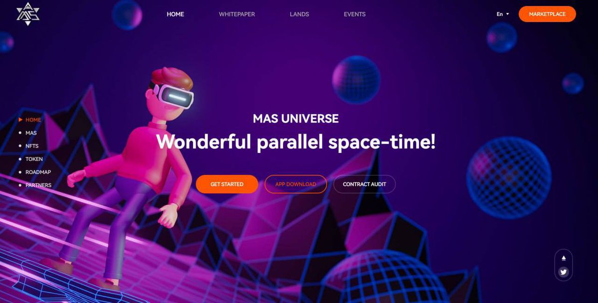 -MAS Official Website Launched-

We are excited 🤩 to announce the long-awaited MAS official website(mas-x.io)has been launched!!!

Look forward to meeting each other in the creative life💕, and enjoying the wonderful parallel space-time in MAS!

#NFTs #MASAvatar