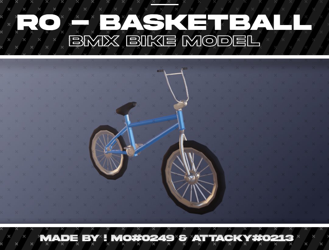 RBLXRoBall's tweet photo. Leak #24 // NEW BMX Bike &amp; Skateboard

All New Sleek And Fire BMX Bike &amp; Skateboard Model Coming To Ro-Basketball's MyPlayer Shops. Let Us Know What Other Types Of Fun Neighborhood Vehicles We Should Add To Make The Overall Look &amp; Feel Of The Game More Enjoyable! https://t.co/2Wep6xFMtQ