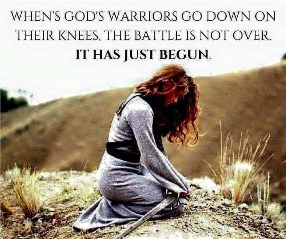 FathersPrincess's tweet image. There is a time to stand, wait and watch. A time to sit, rest and feast. A time to march, battle and war. But first, there is the warrior on their knees praying, listening  and preparing.  Know the season you are in! ❤️🙏