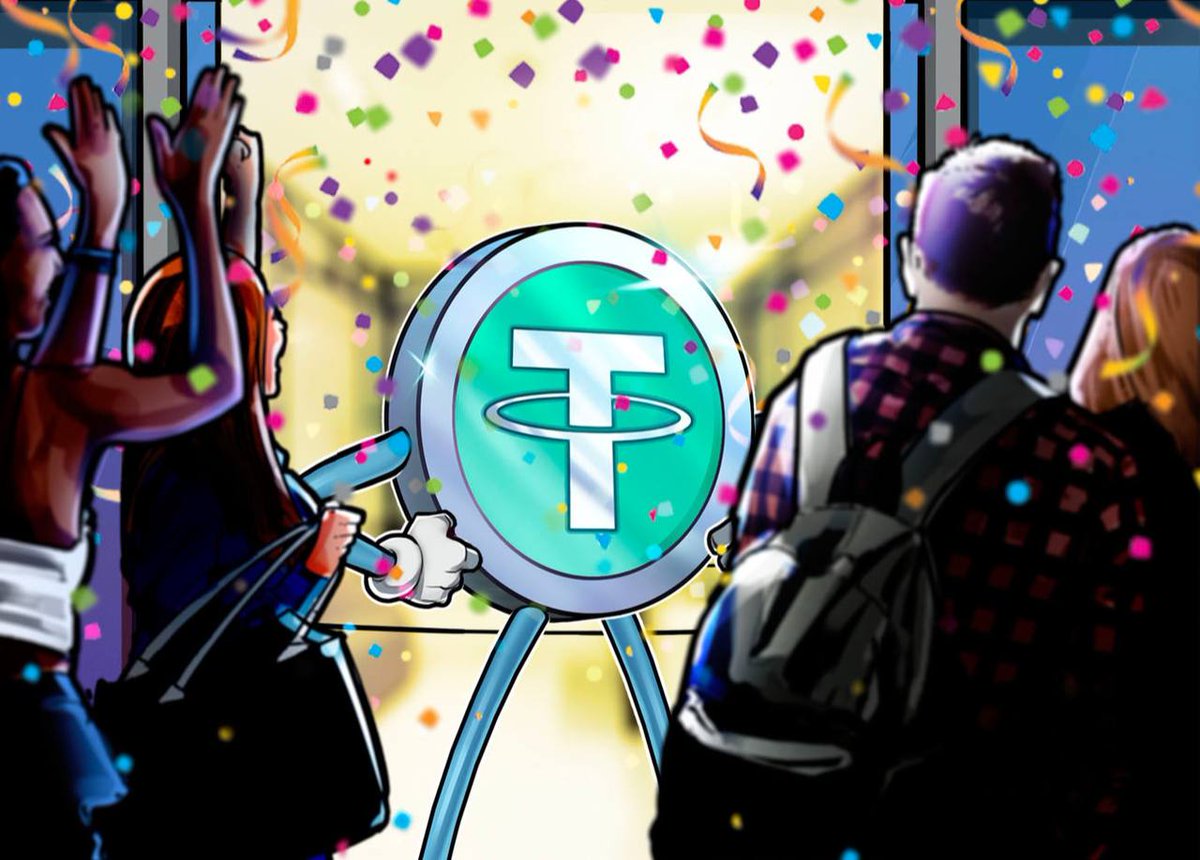 CRYPT056's tweet photo. USDT is the leader in the cryptocurrency market in terms of trading volume

#USDT outpaces #BTC in terms of the amount of transactions twice. Over the past 24 hours, USDT has traded $47 billion, while Bitcoin's volume has reached $22 billion. #cryptocurrency https://t.co/hQ0YmuoGxo