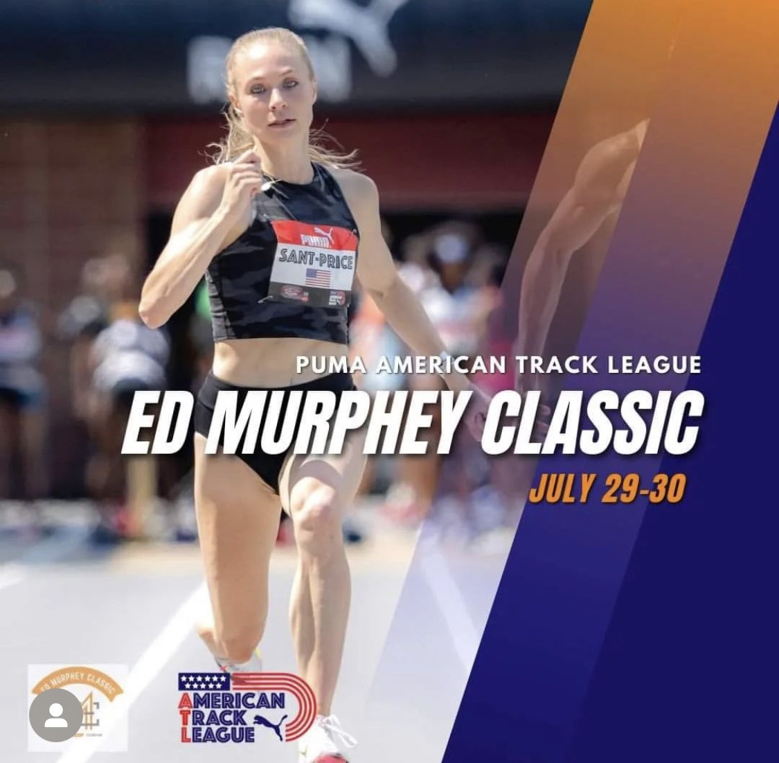 MurpheyClassic's tweet photo. How about some of these athletes in the incredible line up for the PRO women's 100m!

Marybeth Sant-Price 10.95
Sha'Carri Richardson 10.72
Teahna Daniels 10.83
Shania Collins 10.98
Brittany Brown 10.99
Javianne Oliver 10.95
Cambrea Sturgis 10.87
Kayla White 10.95

Don’t miss it! https://t.co/7QWFCMa4e1