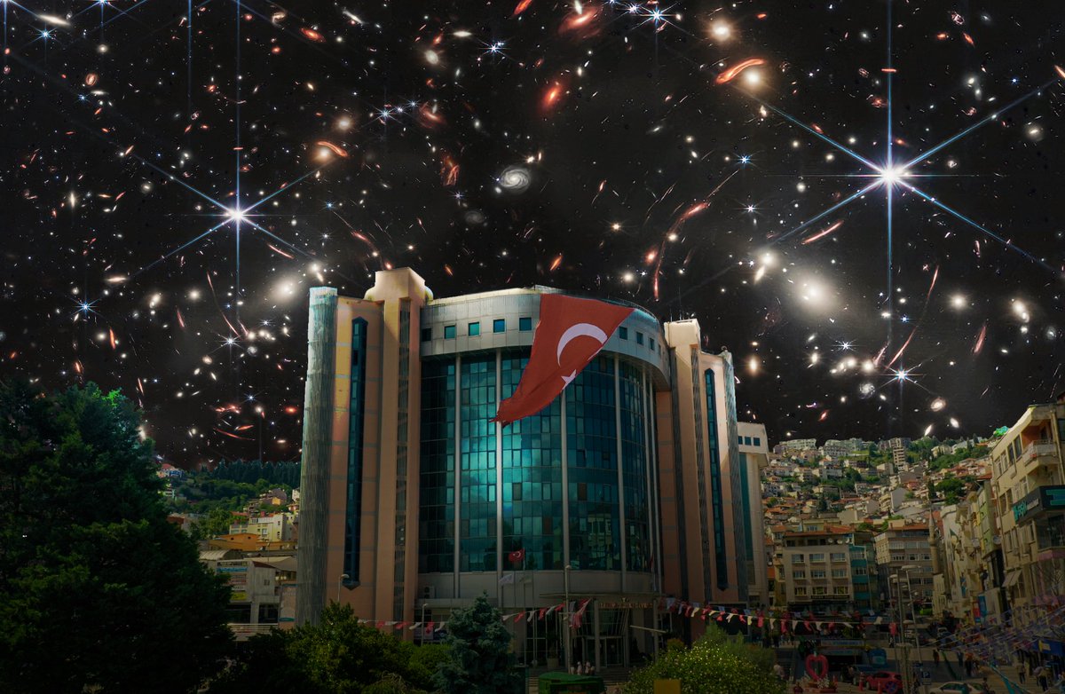 fatmakaplan's tweet photo. Evrenin derinliklerine bir de İzmit'ten bakalım istedik.🌠
#Gülümseİzmit 🙂

#JamesWebbSpaceTelescope https://t.co/7PtTwPQTmP