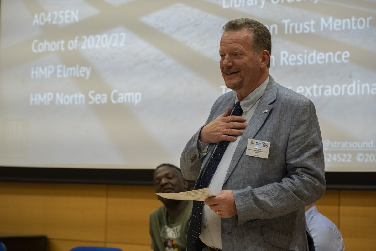 PRG_UK's tweet photo. A few happy snaps for the #ReadinginPrison22 day. Here are our wonderful speakers from the morning, it was great to hear from both prison staff and ex library orderlies. @RoehamptonUni @hmpgarth https://t.co/x9hYJB05Ns