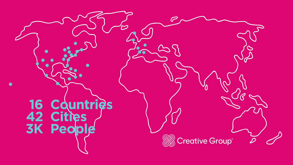 CreativeGroupIn's tweet photo. Where in the world has Creative Group been? In the last 60 days, we’ve visited 16 countries, 42 cities, and created authentic, rewarding experiences for over 3000 people. Live incentive travel is back and just getting better! 🤩

#Incentive #Travel #LetsThrive https://t.co/LqnQl5Gurz