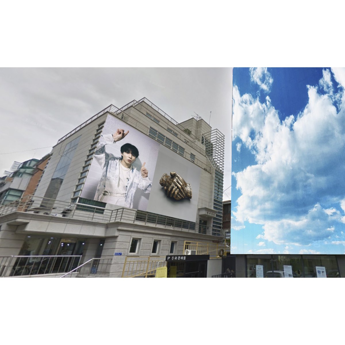 CSBFineArts's tweet photo. @BTS is celebrating its ninth anniversary with a collaboration with Google Arts. The new BTS x Street Galleries street-view experiment through Google's Arts &amp; Culture platform brings viewers on a virtual tour of the art, featuring 14 iconic locations curated by the supergroup. https://t.co/F9krDZ0ZQ7