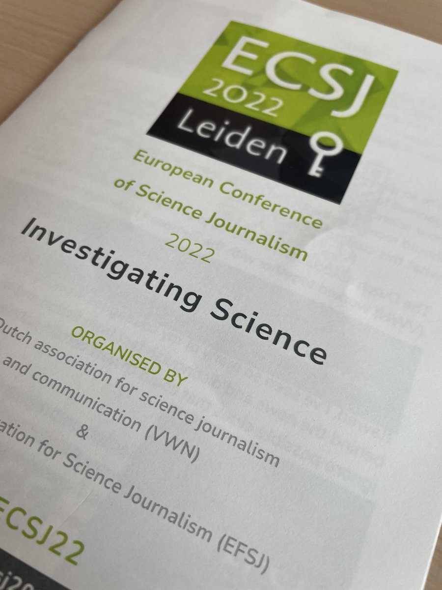 I_Otegui's tweet photo. Inspiring and challenging talks and discussions at #ECSJ. How to point out the deficiencies of the scientific system (in order to boost a #change towards the better) without undermining the public confidence in #science? https://t.co/mpd5J79eK7