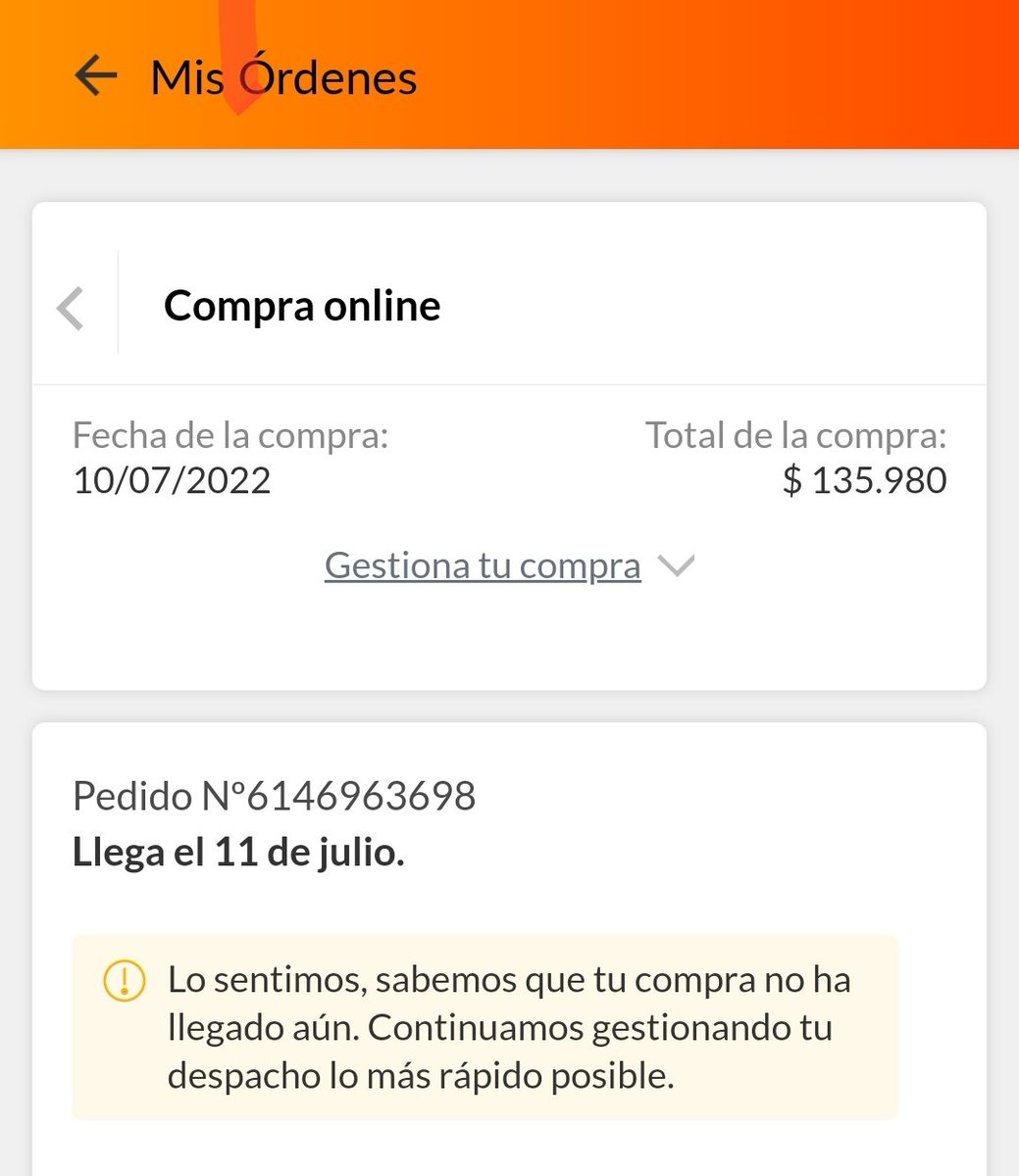 fher_jj's tweet photo. @FalabellaAyuda sigo esperando una respuesta... pagué por el envío. https://t.co/UcXPJhn4Ab