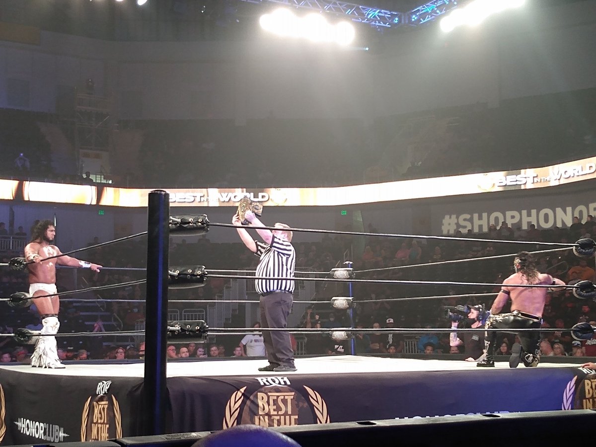 TheBalorClubGuy's tweet photo. 1 year ago today
I attended Ring Of Honor's
Best In The World
That night Bandido defeated Rush in the main event to become ROH World Champion. #ROH #ROHBITW https://t.co/EmZJOzl03d