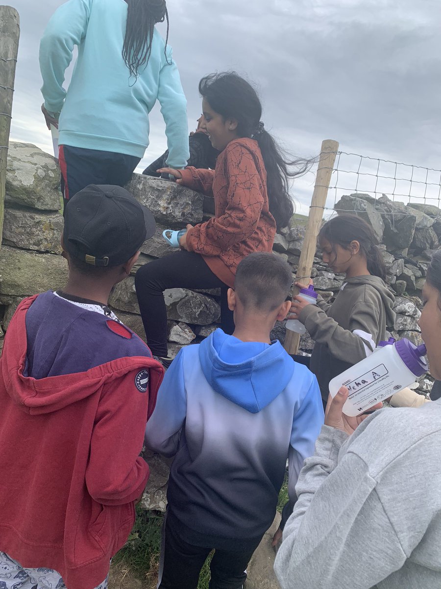 HMPS_Year6's tweet photo. Group 3&amp;4 are out on the Norber Trail in #Clapham. 2 hours down.. 1 more to go! https://t.co/4sPemXO1Ni