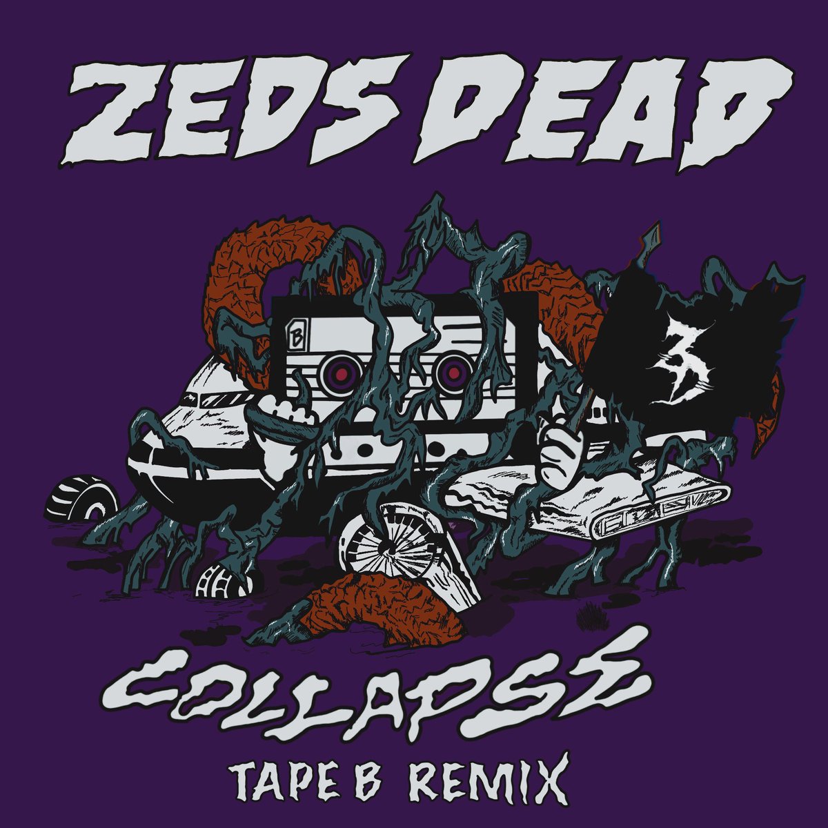 Tapebbeats's tweet photo. Zeds Dead - Collapse (feat. Memorecks) (Tape B Remix) out tomorrow! 

Hugeee shoutout to @zedsdead for playing this one out for the past year. Y’all are for real my biggest inspirations and your support means the world to me. Thank y’all so much ❤️ https://t.co/nKFMGMsCjA