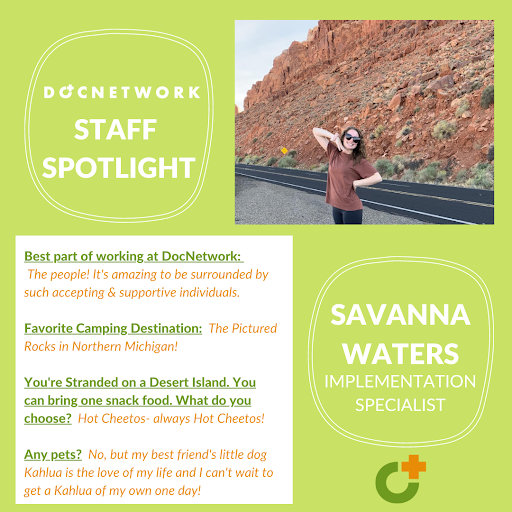 SchoolDoc's tweet photo. Today we are shining the Staff Spotlight on Savanna Waters! Savanna's love of learning, attention to detail, and earnest desire to help make her an invaluable asset to our team and clients! 

#DocNetwork #SchoolDoc #CampDoc #EHR #ClientSuccess #ImplementationSpecialist #ShesAWhiz https://t.co/suSIlGFbdy