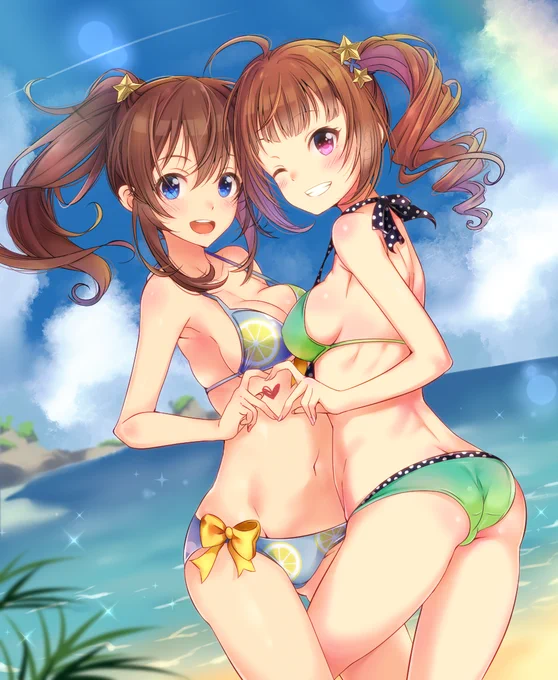 ミリシタ5周年イベお疲れ様でしたー!
奈緒と美奈子の1000位以内でフィニッシュ♪ 