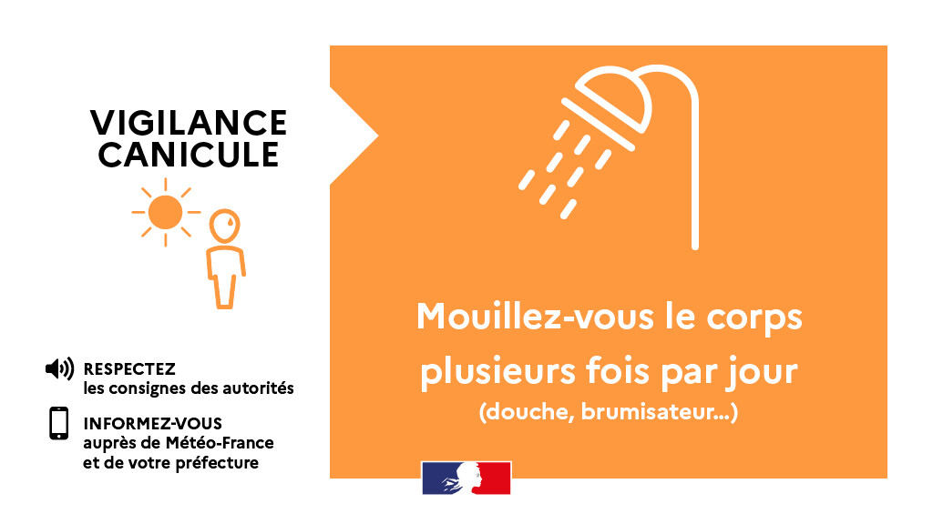PrefetOccitanie's tweet photo. 🟠🌡️ #Canicule |  Le département de la #HauteGaronne est placé en #VigilanceOrange.

✅ Restez prudents et à l'écoute des prévisions :
https://t.co/QQAPY2XKYJ

Les réflexes à adopter ⤵️ https://t.co/jialUE86fj