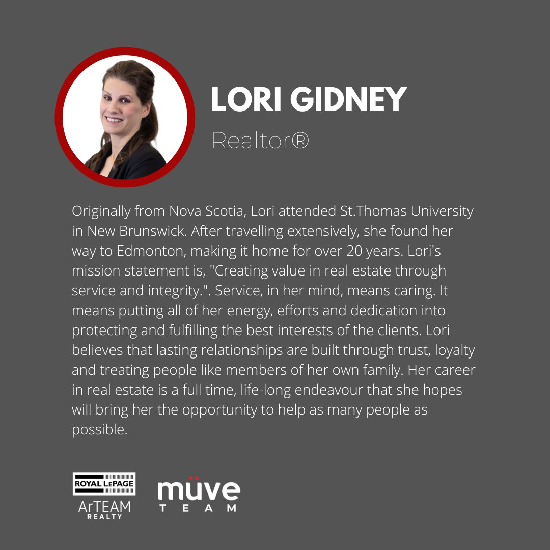 muveteam's tweet photo. 𝐆𝐄𝐓 𝐓𝐎 𝐊𝐍𝐎𝐖 👈⁠
Lori Gidney, REALTOR®⁠
⁠
Welcome to the team, Lori.⁠
#themüveteam #themüveexperience #themuveteam #royallepage #arteamrealty #edmontonhomes #yeglistings #edmontonrealestate #yegrealtors #yegrealtor #yeghomes https://t.co/X444SkfiJ1