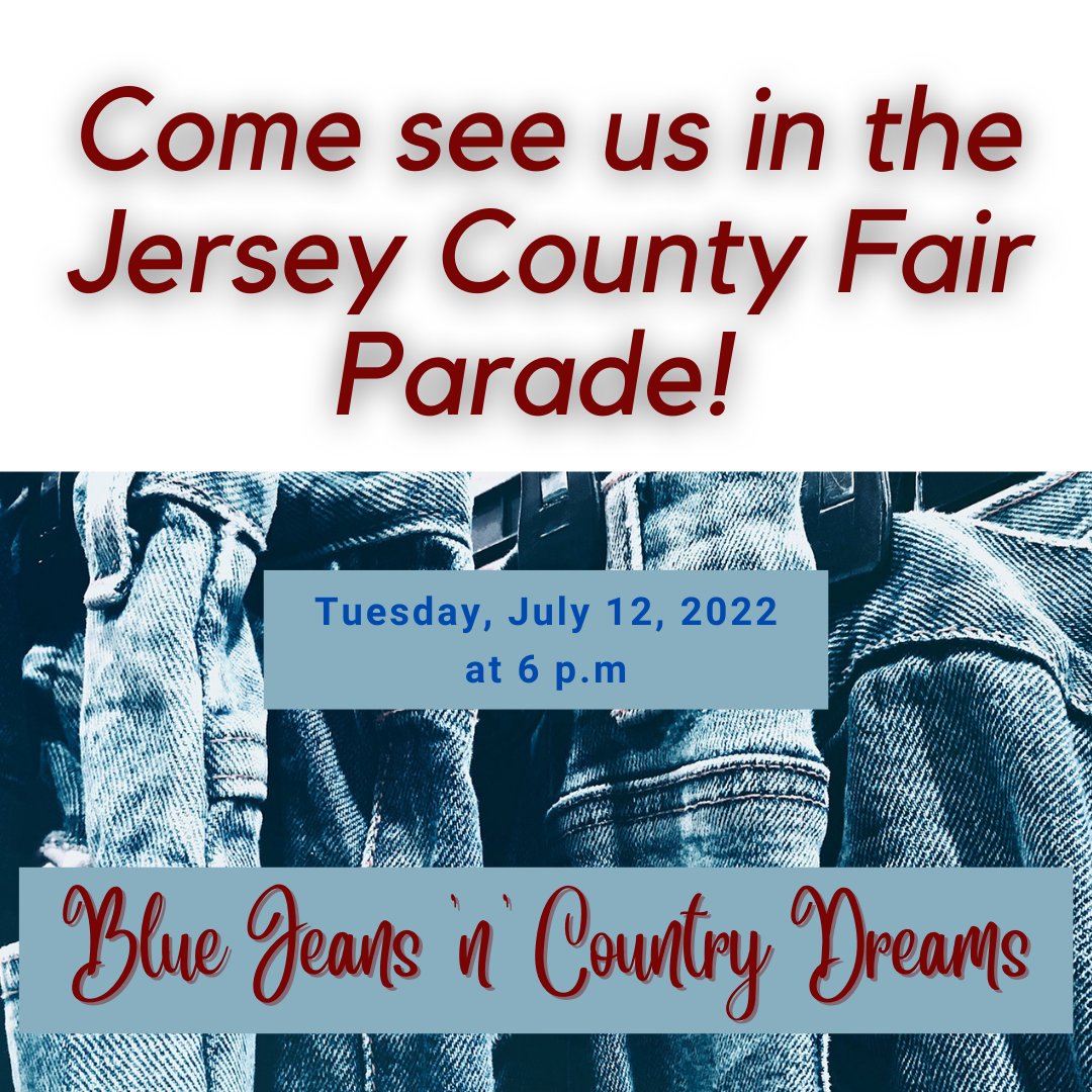 JerseyStateBank's tweet photo. Come see us in the Jersey County Fair Parade! It will be a very "dreamy" night!
#jerseystatebank #goodbankgoodneighbor #jerseycountyfair #bluejeansncountrydreams #jerseycountyfairparade2022 https://t.co/gjMtuTWjHA
