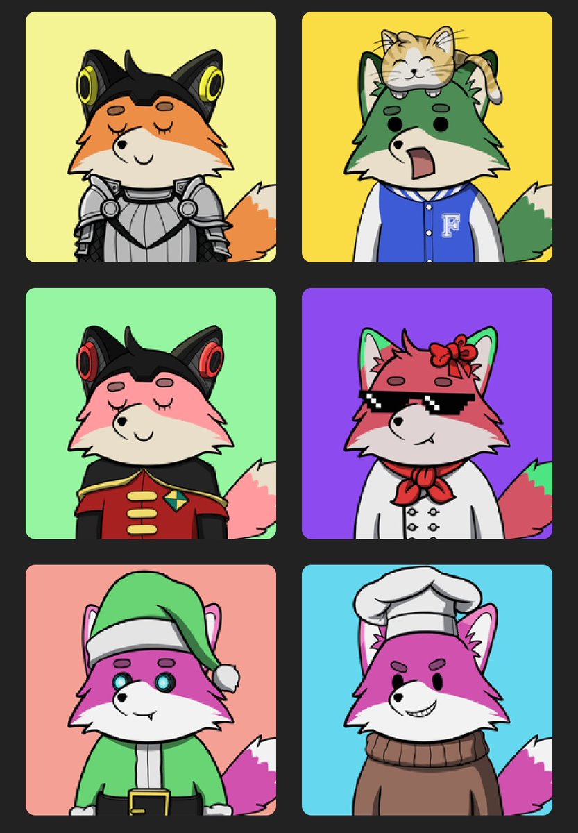 St_ok4's tweet photo. @Mattos_Lopa GM @FoxDAONFT #Foxish https://t.co/g3vawOtPXd