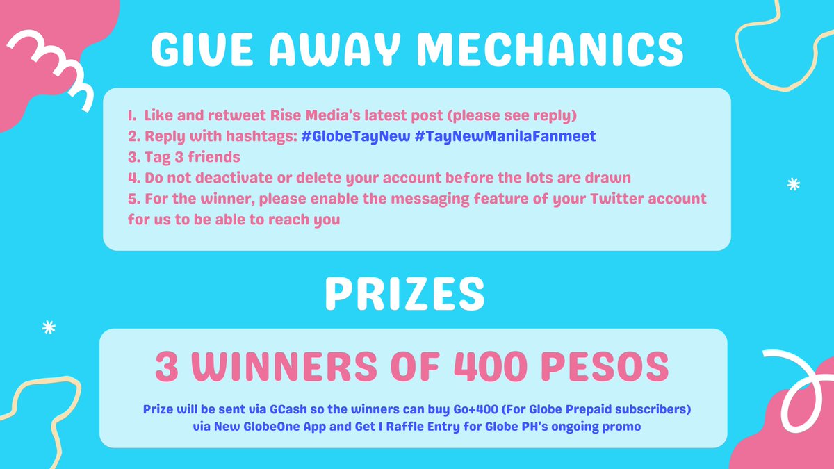 ✨ GIVE AWAY ✨

As per #Tawan_V's words, July is indeed so fine! 😍 

Filo Polcas will be launching ANOTHER GA sponsored by our fellow Polcas! See poster below for details &amp; strictly follow the mechanics! Thank you! 💙💕

Ends on July 15, 2022 @ 11:59PM~

#TayNewManilaFanmeet