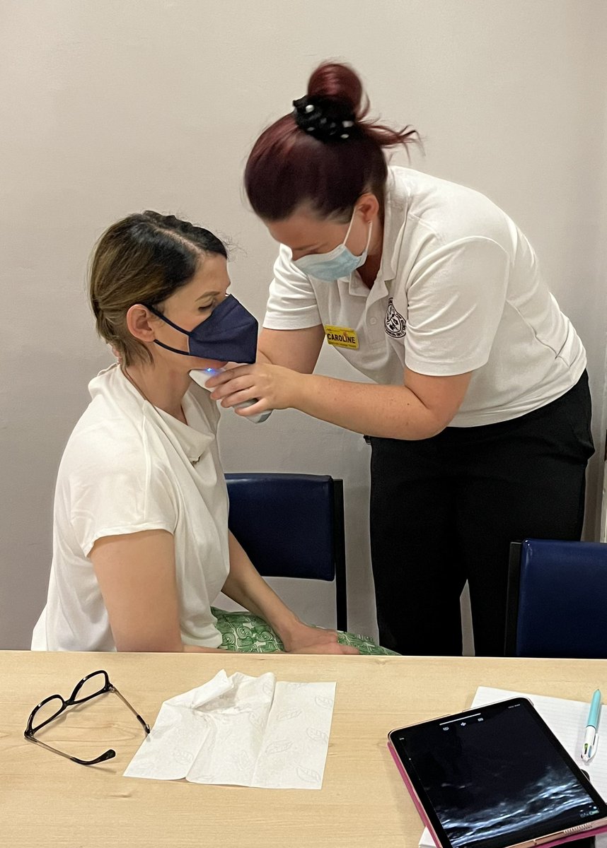 JodiAllenSLT's tweet image. A leap forwards for #QueenSquareSpeechies joined by #larynx #ILO guru @claire_slinger for hands-on #laryngeal #ultrasound training. Just look at the fabulous concentration on those #SLT faces @simongrobler @CarolineWaszki1 @picklesfay 🤩 @NHNN_therapies Recruitment opens SOON 🙌🏼