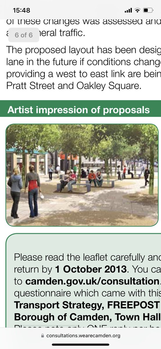 crizzlemunroe's tweet photo. @CamdenCouncil Doesn’t look anything like the proposals shown in the public consultation. https://t.co/iiDLd3VZ77
