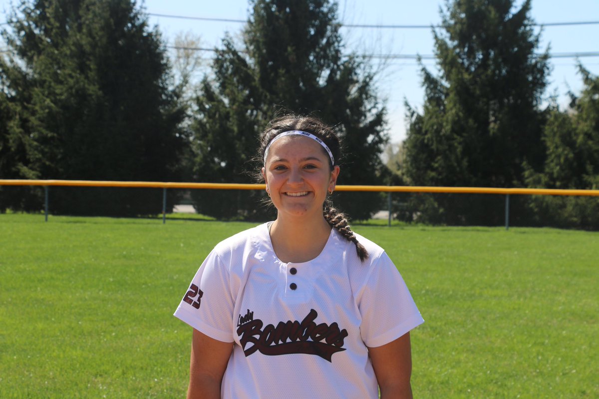Lady_Bombers's tweet photo. @ryleighbilbrey had a good weekend on the mound tossing 7.2 innings allowing only 1 earned run with 5 Ks. https://t.co/bKxGZ6AVoD