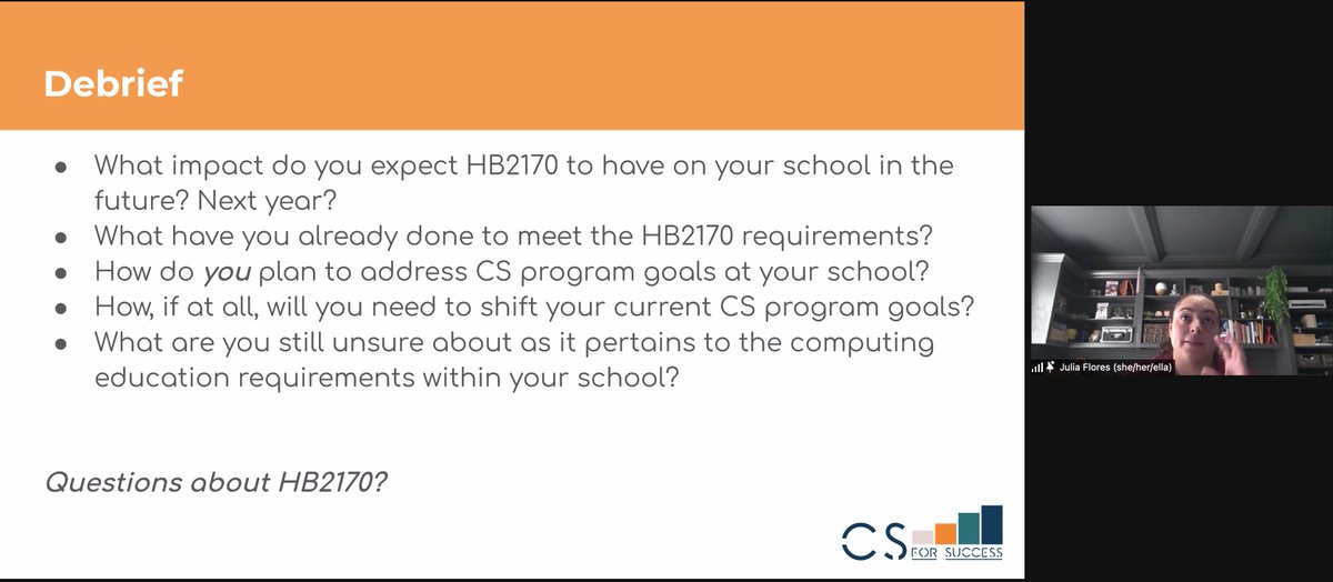 ideaillinois's tweet photo. Some fantastic convos around unpacking the new #CSstandards.
"If it wasn't for an email from you #IDEAil, my district would never have known about these new CS mandates."
So grateful to @CSforSuccess for debunking misconceptions & providing a great starting point for teachers. https://t.co/IXq2hTO91b