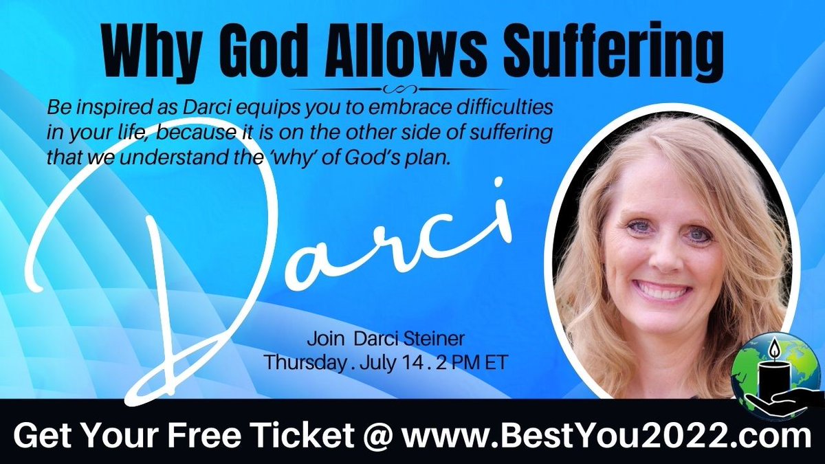 DarciJSteiner's tweet image. We are only 2 days away! Get your free ticket now at bestyou2022.com 12 speakers, 12 messages, 12 free gifts! #freewomensconference #freeconference #freegifts #BeautyBeyondtheThornsBook