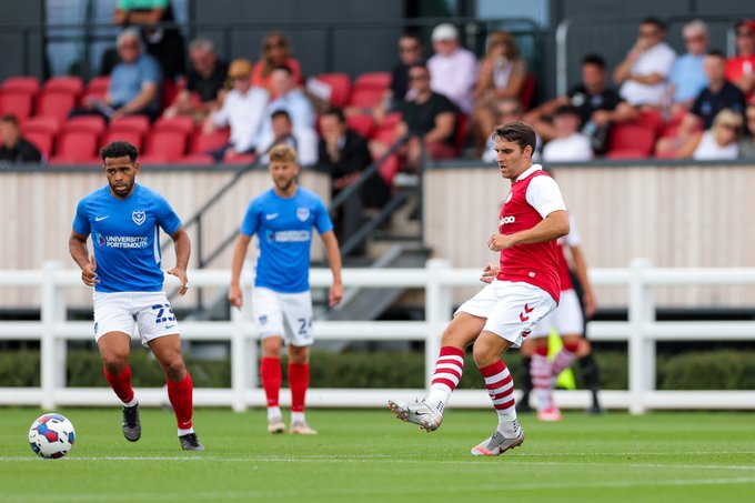 Matty James of Bristol City as Bristol City play Portsmouth FC